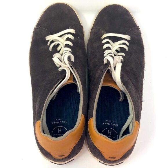 Cole Haan suede sneakers, charcoal gray, size 11.5 - Picture 3 of 7